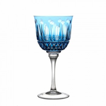 Taça Agua 25 Azul Claro 520 ml Mozart 